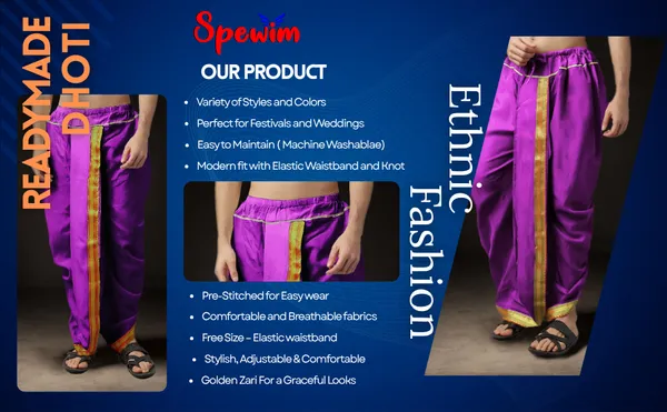 Men's_Pack_of_2_Ready-Made_Dhoti_Pants_|_Traditional_Ethnic_Wear_with_Golden_Border_|_Festival_&_Pooja_Outfit-(Pack_of_2)