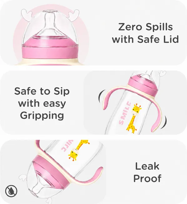 Pink_Bpa_Free_Baby_Feeding_Bottle_With_Handles_260Ml