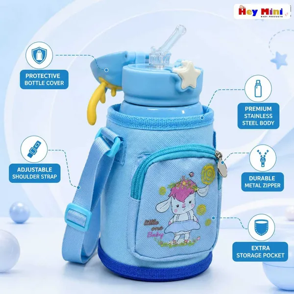 Blue_Character_Print_Stainless_Steel_600Ml_Feeding_Bottle_With_Bag