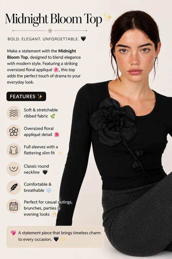 ribbed_black_flower_crop_top