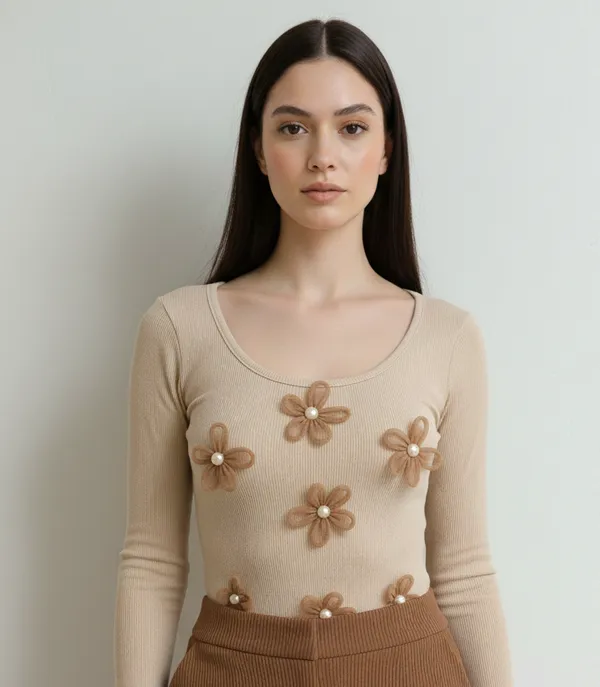 flower_embossed_bodysuit