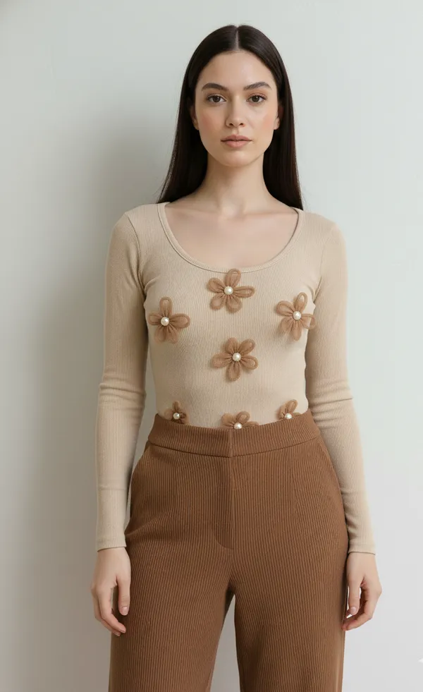flower_embossed_bodysuit