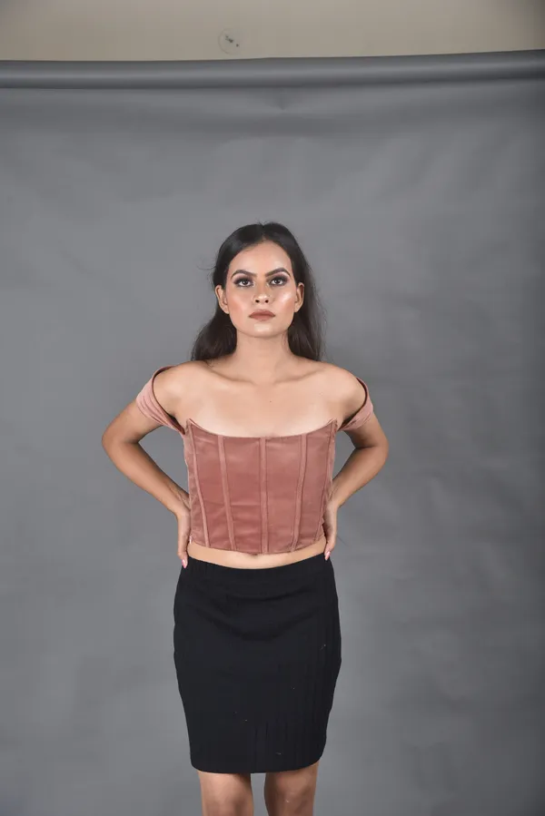 Trendy_Rust_Coral_Sense_Corset_Tube_Crop_Top_for_Women