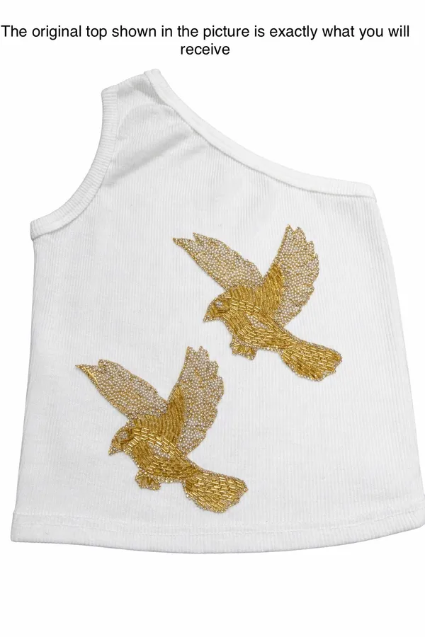 One_shoulder_ribbed_top__with_embellished_eagle