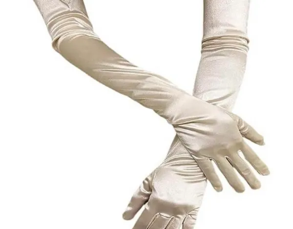 Brown_one_shoulder_flower_crop_top_with_gloves