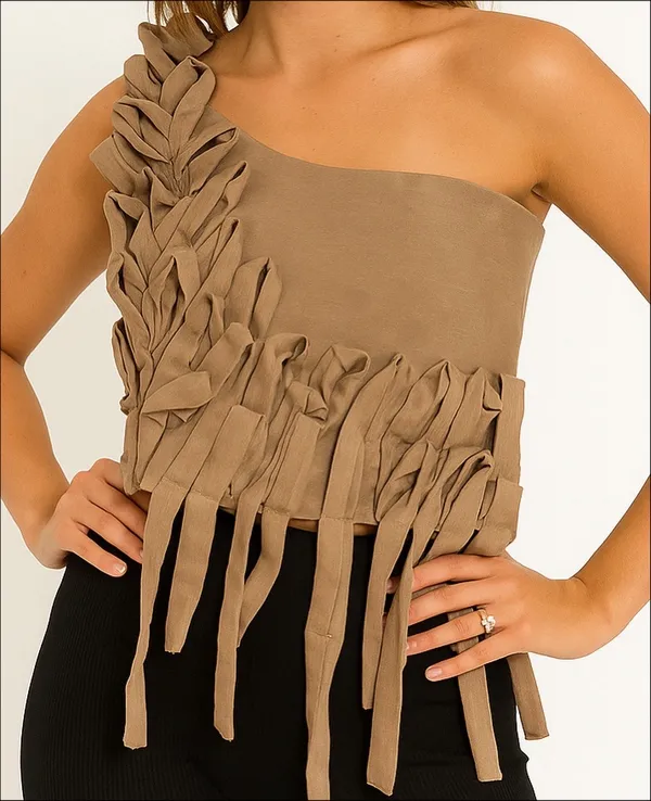 One_Shoulder_Nude_Knotted_Top__For_Women