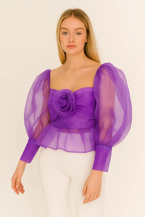 Trendy_Violet_Long_Sleeve_Stylish_Crop_Top_for_Women