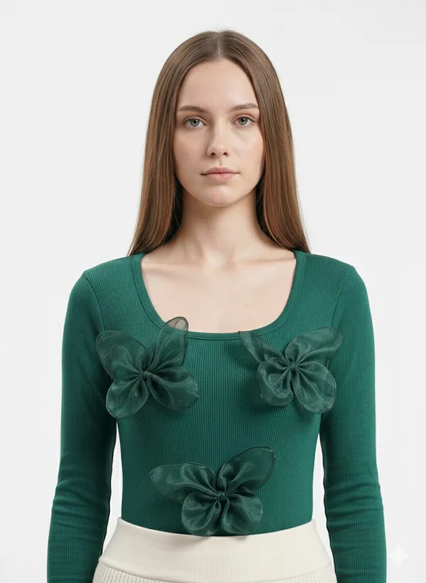 Green_embossing_on_bodysuit