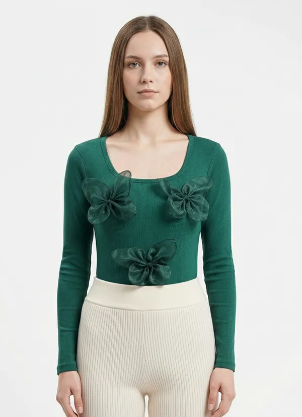Green_embossing_on_bodysuit