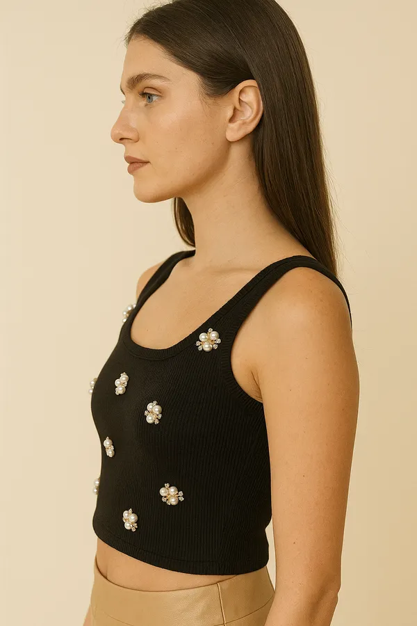 jewellery_Embellished_black_tank_top