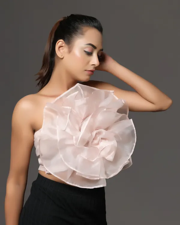 Blush_Pink_Rose_Tube_Top_For_Women