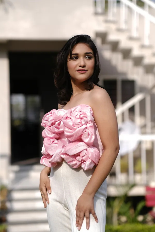 Pink_Rose_Flowers_Covered_Tube_Top_For_Women