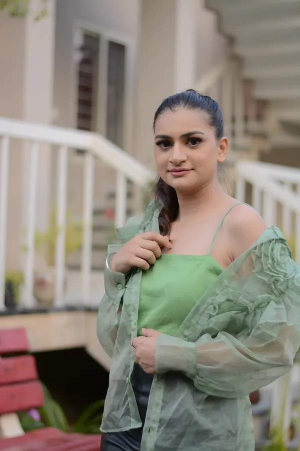Mint_Green_Embossed_Flower_Shirt_With_Inner_For_Women