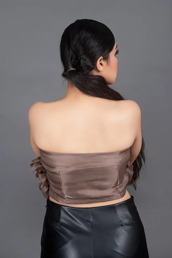 Trendy_Rose_Brown_Flower_Embellished_Tube_Top_for_Women