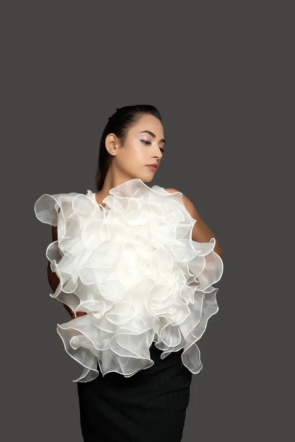Trendy_White_Full_Ruffle_Round_Neck_Top_for_Women