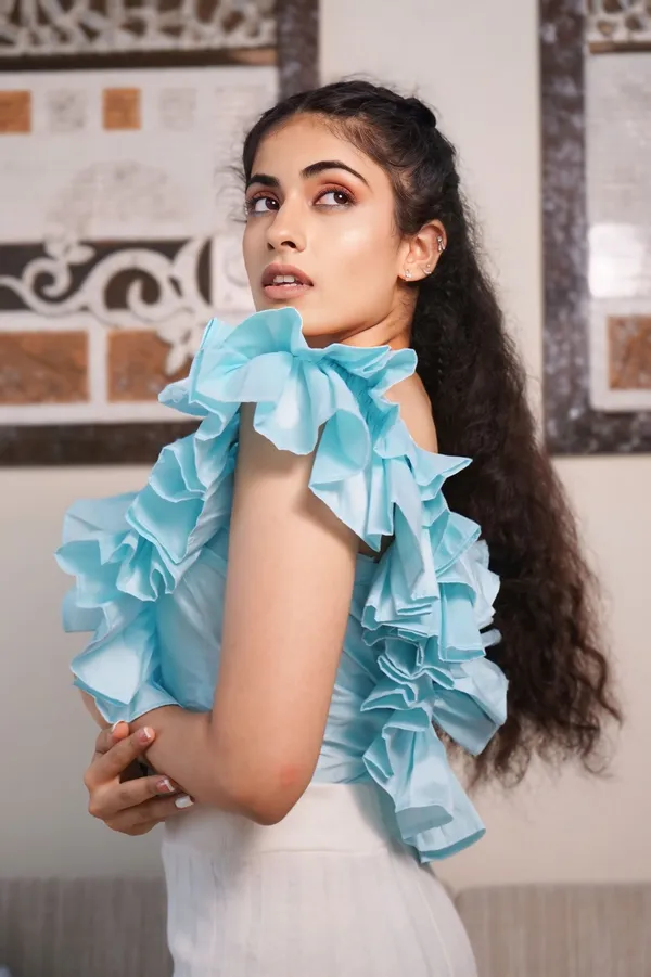 ribbon shoulder トップス shirt sheller tops one