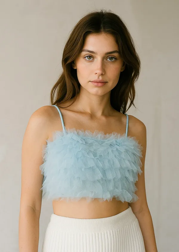 Trendy_Ice_Blue_Fully_Ruffle_Net_Crop_Top_for_Women