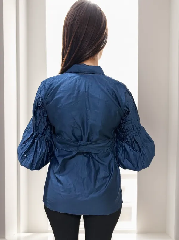 Navy_blue_crossover_drapped_shirt