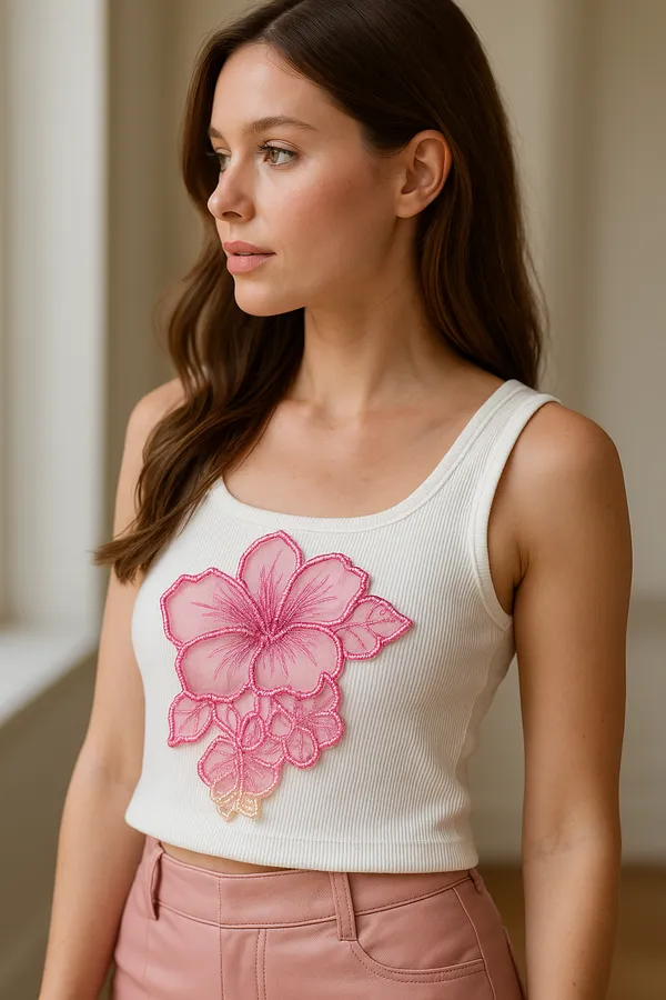 Pink_embellished_flower_tank_top