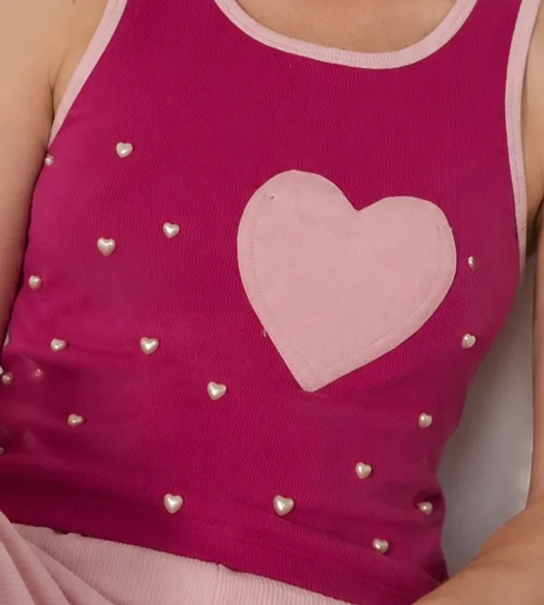 hot_pink_Sweetheart_Pearl_Ribbed_Tank_💖