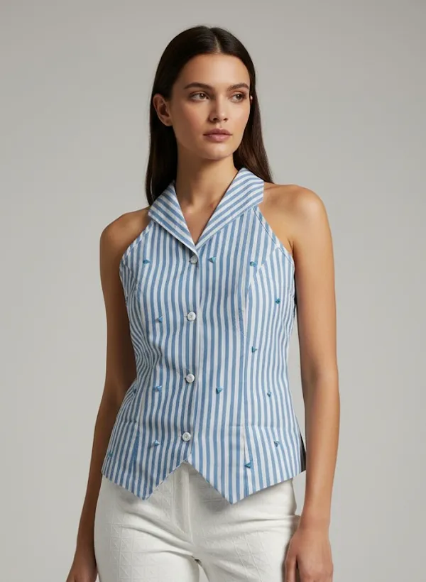 blue_strip_waist_coat