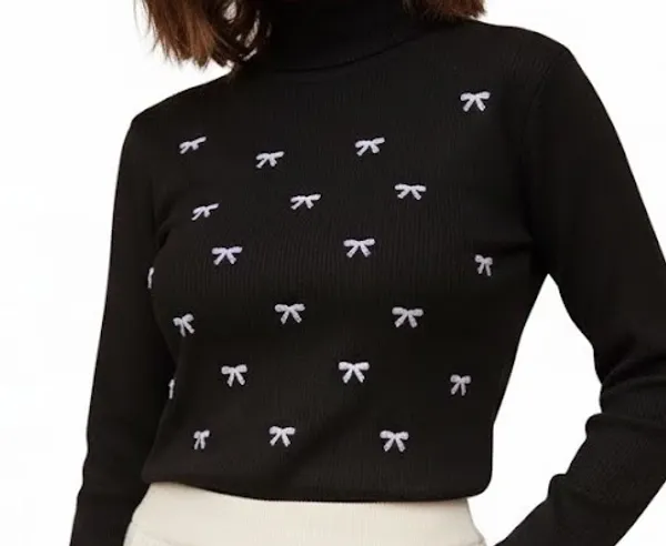 pack_of_two_Black_bow_embroidered_turtel_neck_with_ice_blue_pearl_emblished__white_turtel_neck