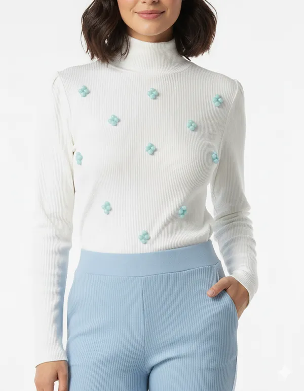 pack_of_two_Black_bow_embroidered_turtel_neck_with_ice_blue_pearl_emblished__white_turtel_neck