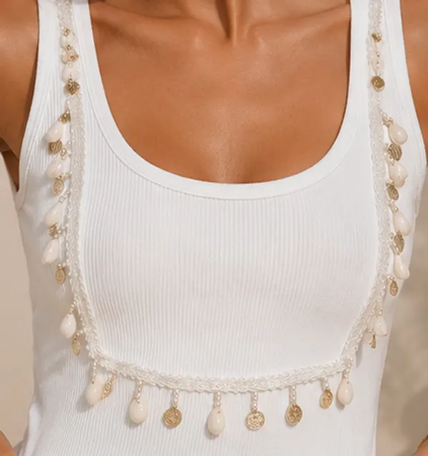 Seashell_with__coin_touch_ribbed_tank__Top