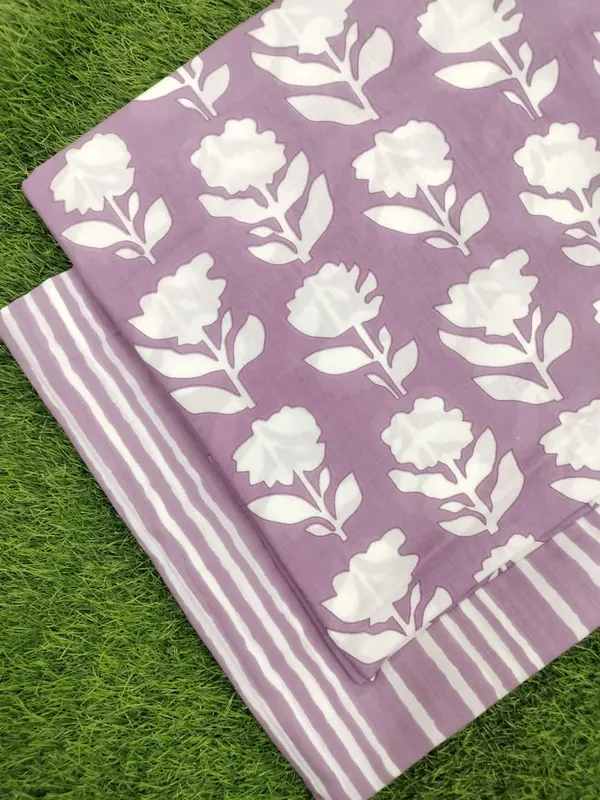 Sanganeri_Hand_Printed_Cotton_Fabric_Combo