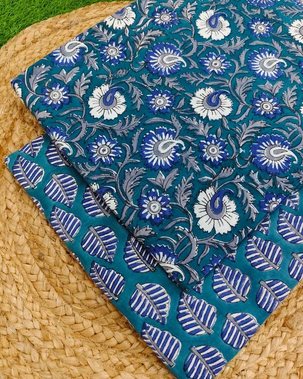 Hand_Block_Printed_Cotton_Fabric_Combo