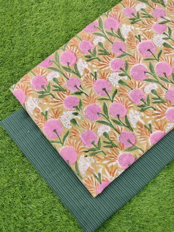 Sanganeri_Block_Print_With_Kantha_Bottom_Combo