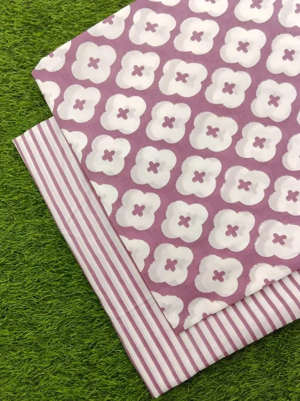Sanganeri_Hand_Printed_Cotton_Fabric_Combo