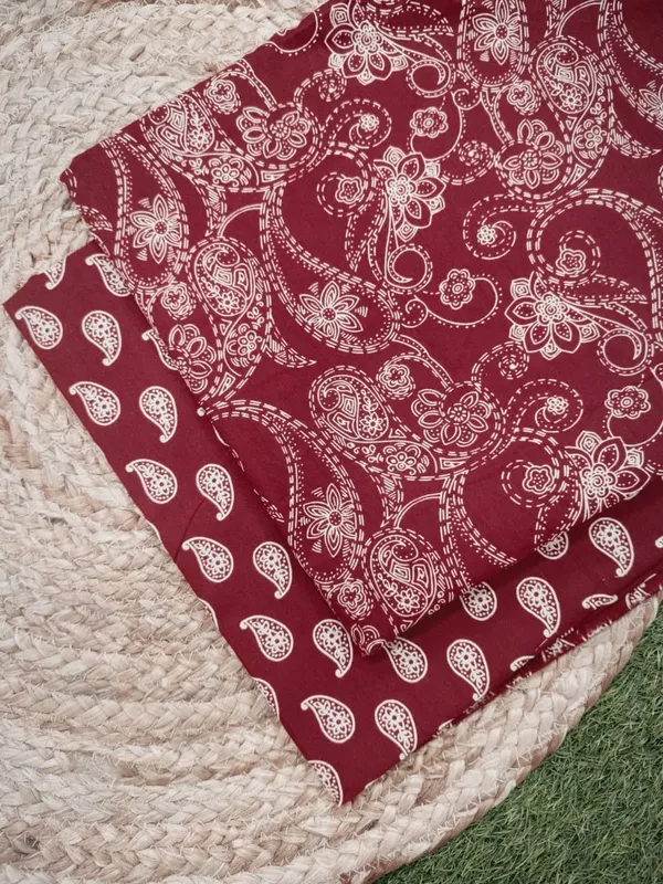 Sanganeri_Hand_Printed_Cotton_Fabric_Combo