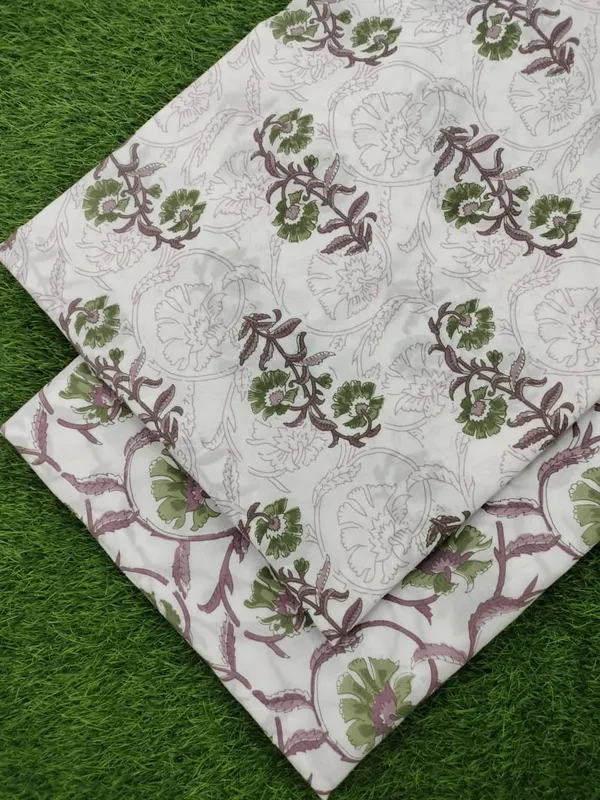 Sanganeri_Hand_Printed_Cotton_Fabric_Combo
