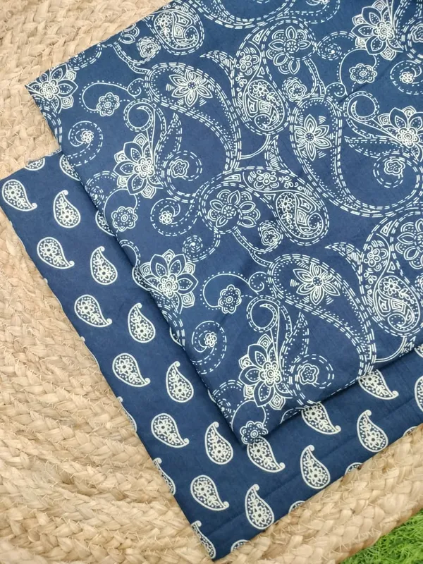 Sanganeri_Hand_Printed_Cotton_Fabric_Combo