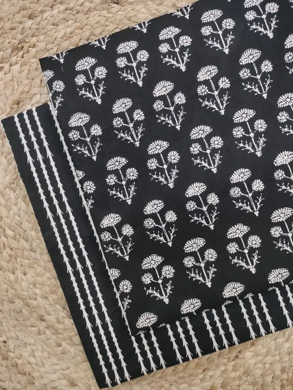 Sanganeri_Hand_Printed_Cotton_Fabric_Combo