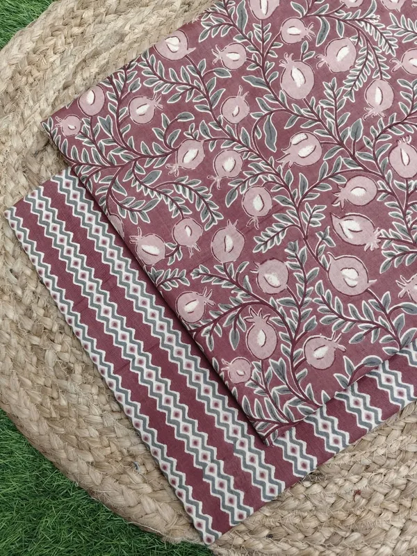 Sanganeri_Hand_Printed_Cotton_Fabric_Combo