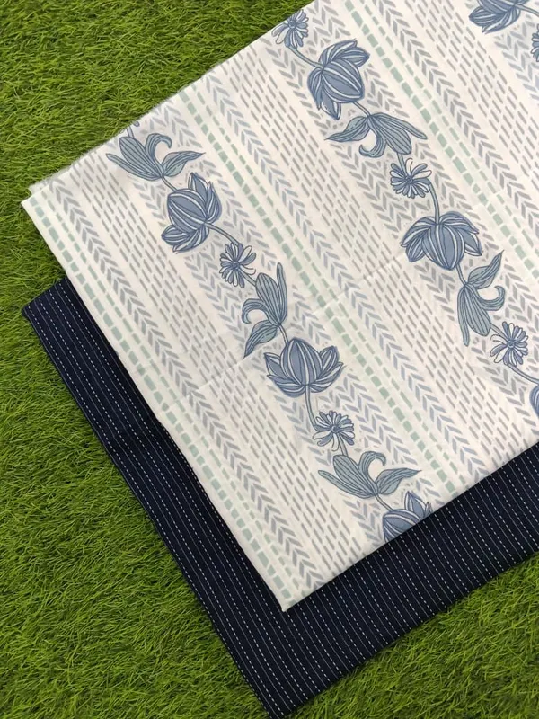 Sanganeri_Hand_Printed_Cotton_Fabric_Combo