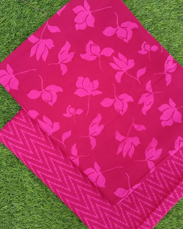 Sanganeri_Hand_Printed_Cotton_Fabric_Combo