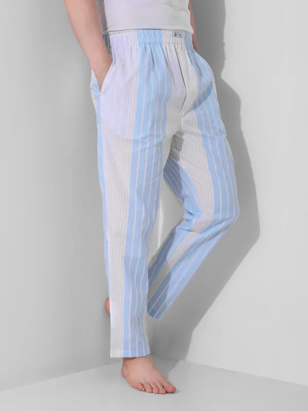 Minjar_Blue_White_Stripes_Mens_Pajama
