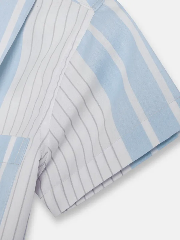 Boys_Cotton_Striped_Shirt_–_Soft_Breathable_Half_Sleeve_Summer_Casual_Wear_for_Kids