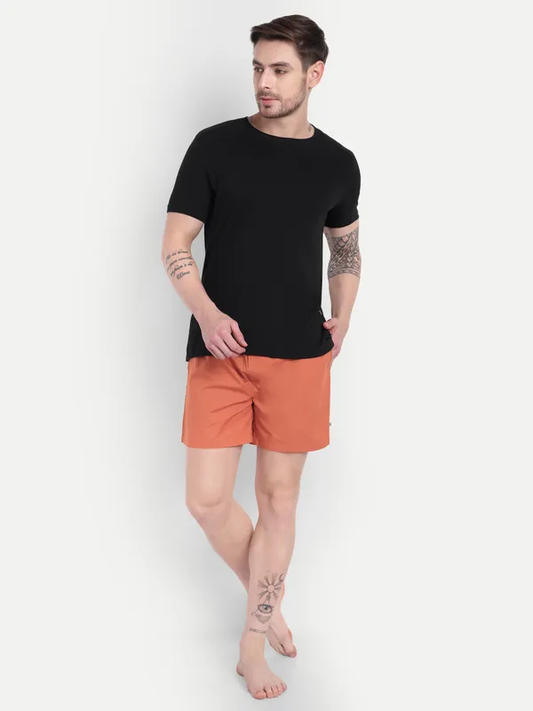 Rust_Solid_Modern_Relaxed_Boxer_Shorts_For_Men