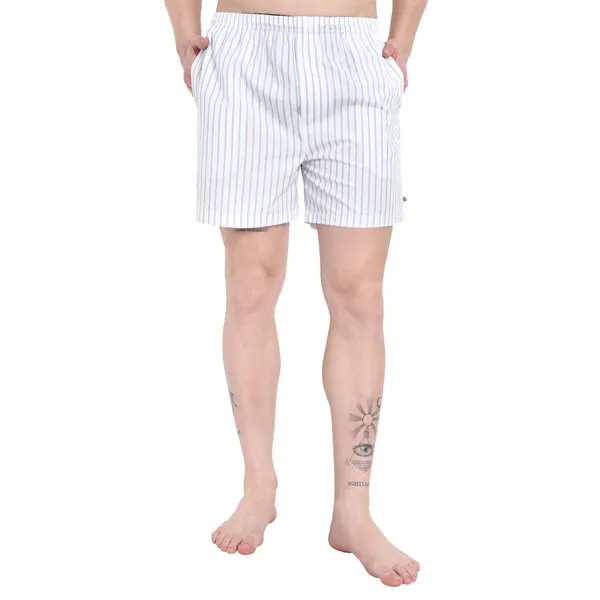 White_&_Royal_Blue_Cathrin_Stripe_Modern_Relaxed_Boxer_Shorts_For_Men