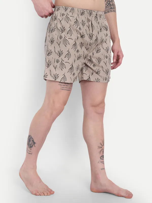 Minjar_Men’s_Cotton_Boxer_Shorts__Leaf_Print