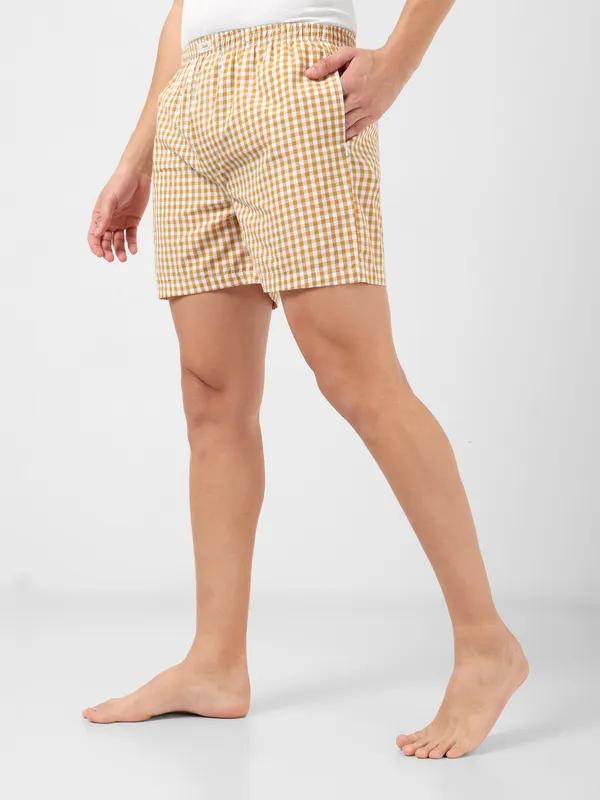 MINJAR_Cotton_Checkered_Shorts_for_Men_|_Soft_Breathable_Fabric_|_Relaxed_Fit_|_Everyday_Comfort_Wear