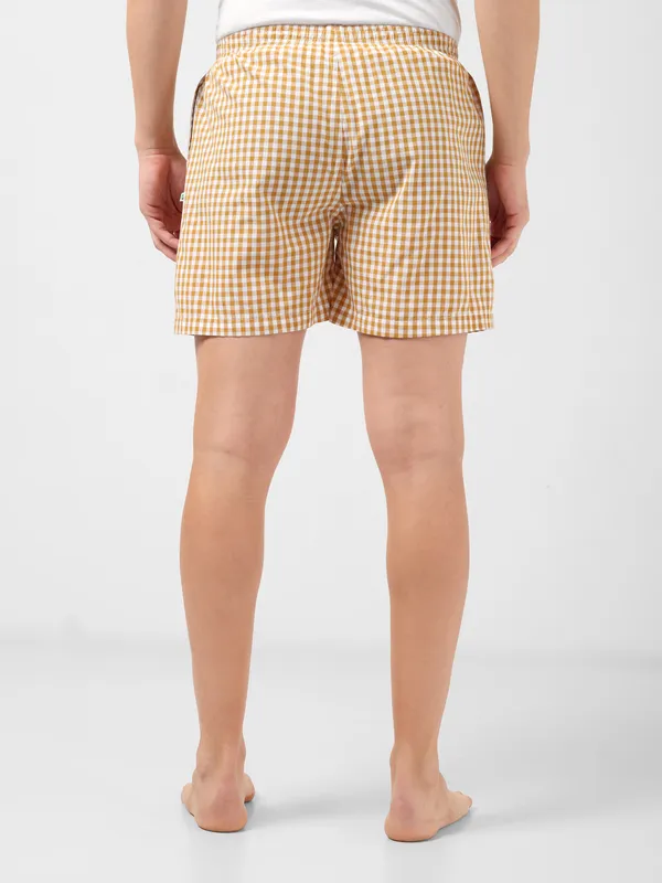 MINJAR_Cotton_Checkered_Shorts_for_Men_|_Soft_Breathable_Fabric_|_Relaxed_Fit_|_Everyday_Comfort_Wear
