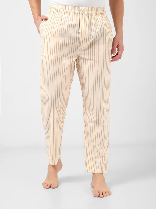 MINJAR_Men’s_Cotton_Lounge_Pants_|_Breathable_Sleepwear_Pajama_|_Elastic_Waist_|_Relaxed_Fit_|_Striped_Cotton_Night_Pants_(Beige_Stripe)