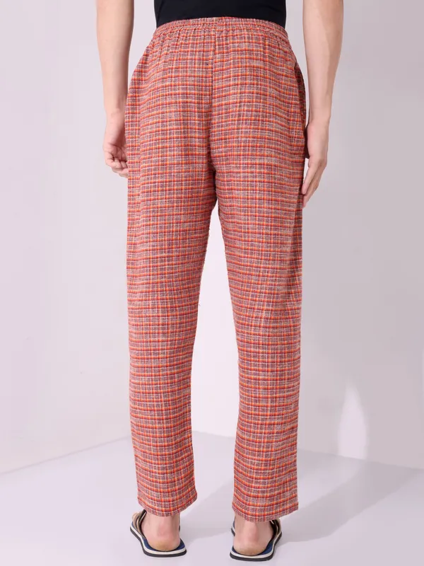 Mens__Brushed_Pure_Cotton_Multi_Color_Pajama_with_Eleasticated_Waist