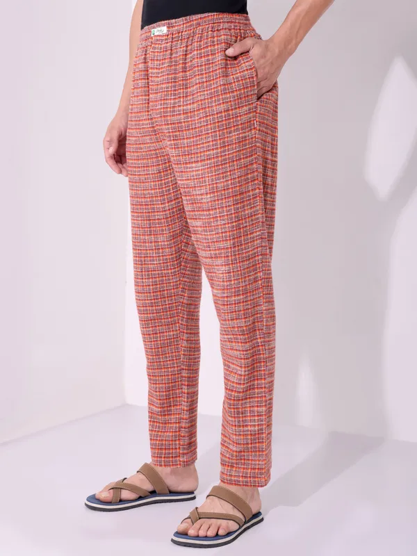 Mens__Brushed_Pure_Cotton_Multi_Color_Pajama_with_Eleasticated_Waist