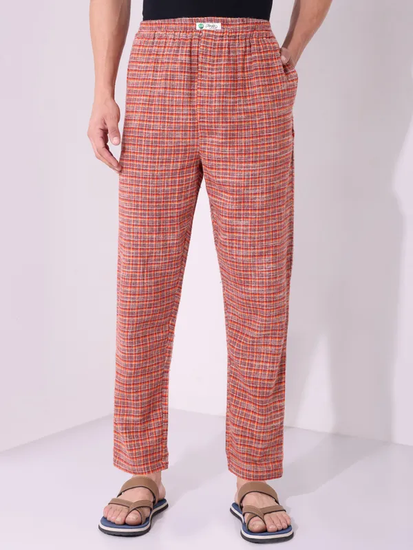 Mens__Brushed_Pure_Cotton_Multi_Color_Pajama_with_Eleasticated_Waist